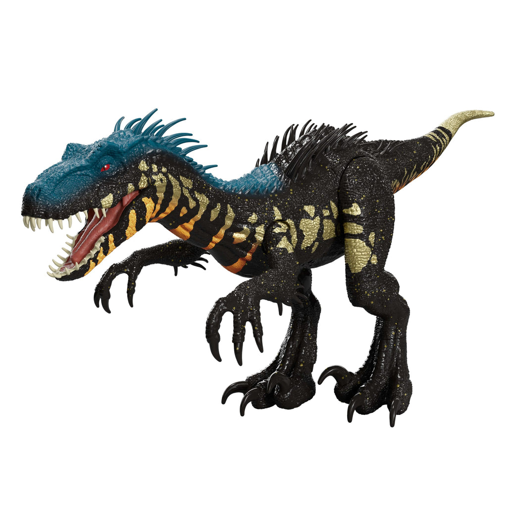 Jurassic World Reimagined Indoraptor Dinosaur Action Figure, Bold Colored Real Feel Carnivore Toy