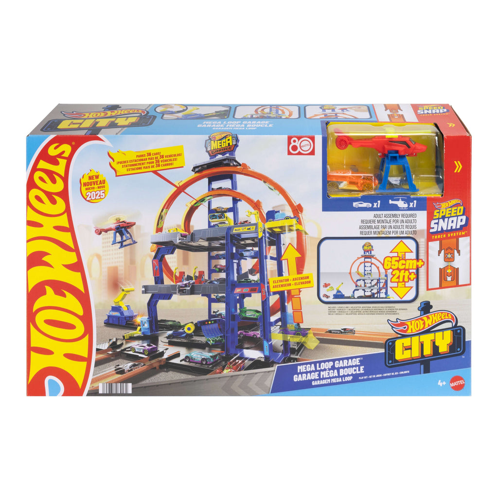 Hot Wheels City Pista de Brinquedo City Mega Garage