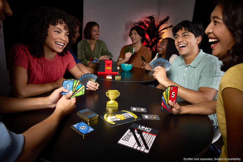 UNO Championship Series Expanded Tournament Set Card Game For Large Groups Of 6 To 30 Players.