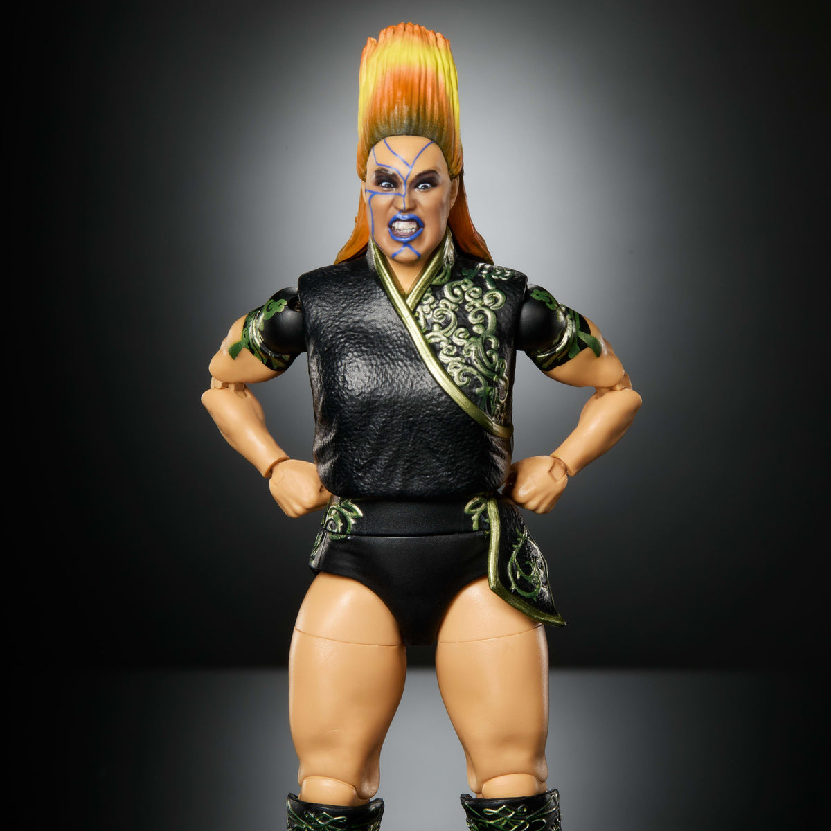 WWE Elite Legends Bull Nakano Action Figure & Accessories, Series 31 6-Inch Collectible Set