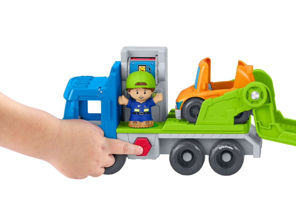 Fisher-Price-Camion de Transport Little People