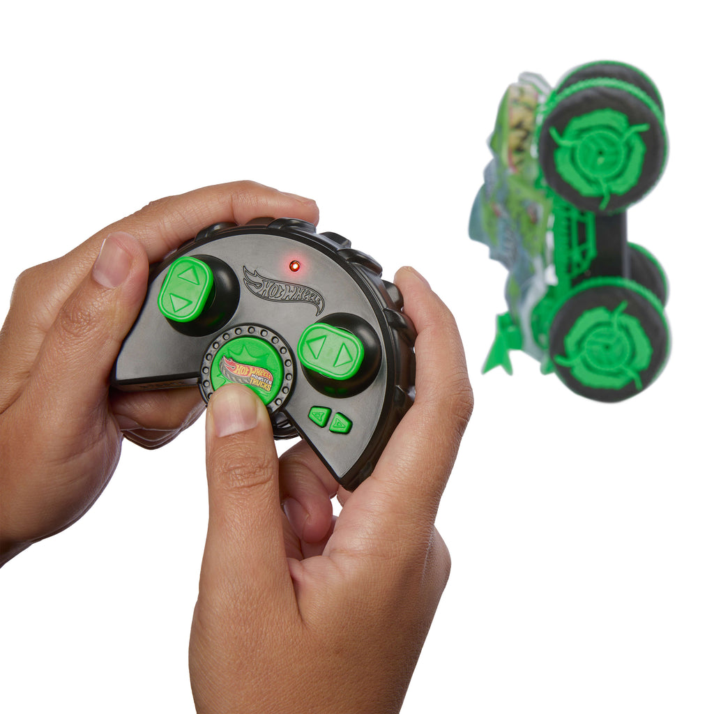 Hot Wheels Monster Trucks All-Terrain Great Bite RC, Remote-Control Toy