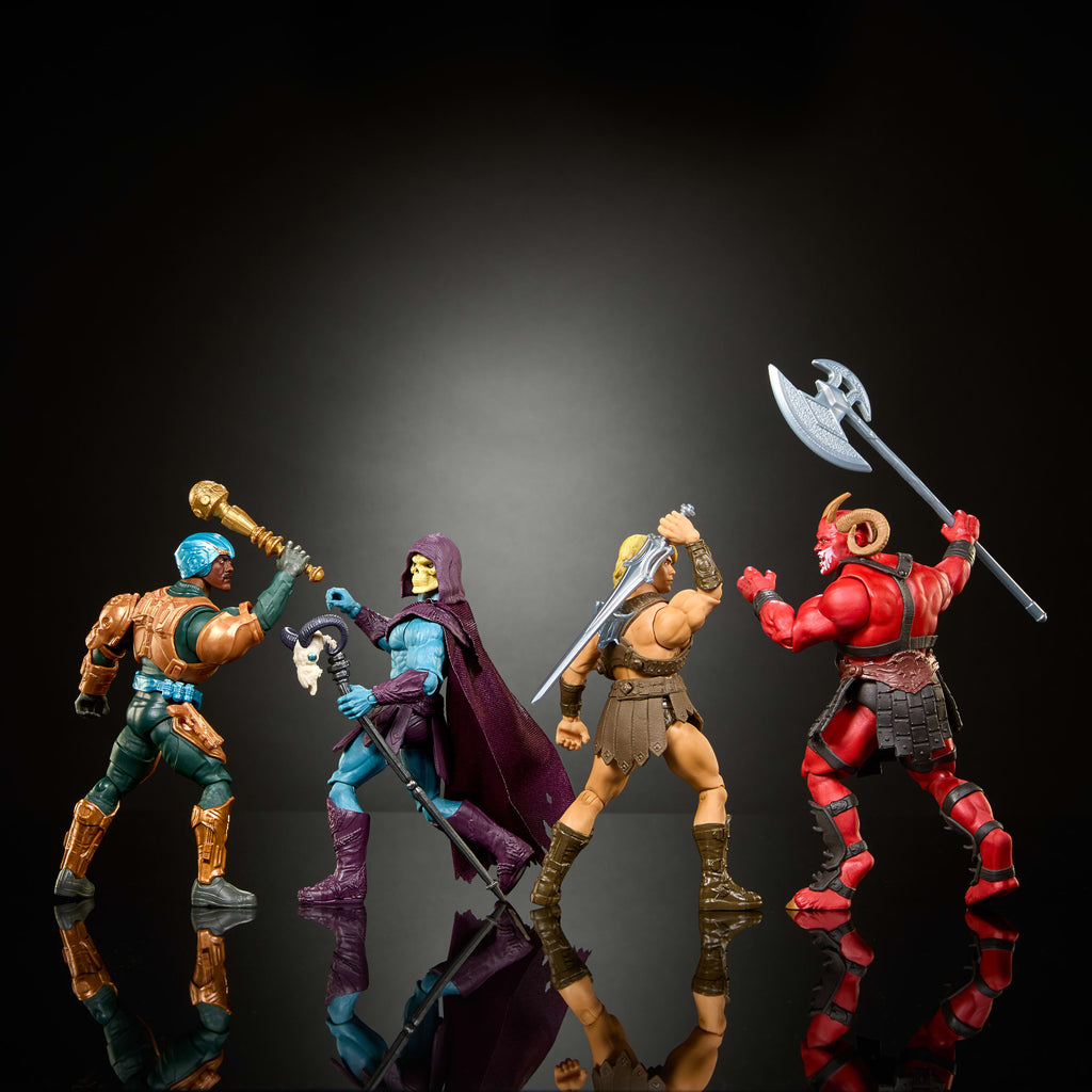 Masters of the Universe Filme Kids Pacote com 4 figuras de Ação