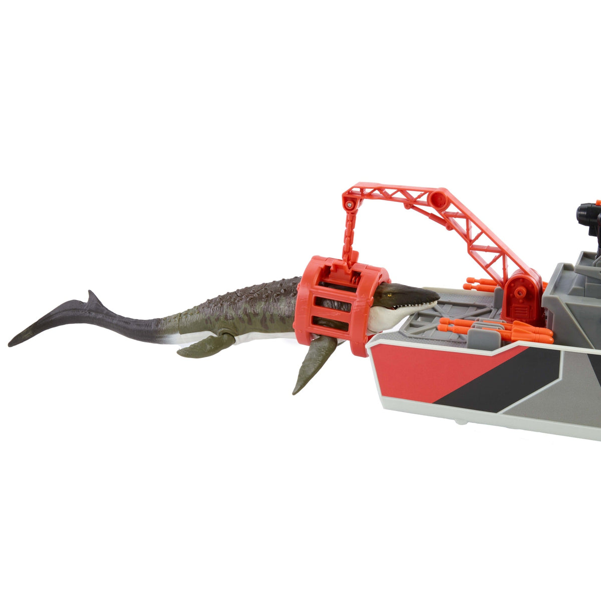Matchbox® Bateau de Sauvetage Mosasaure Jurassic World