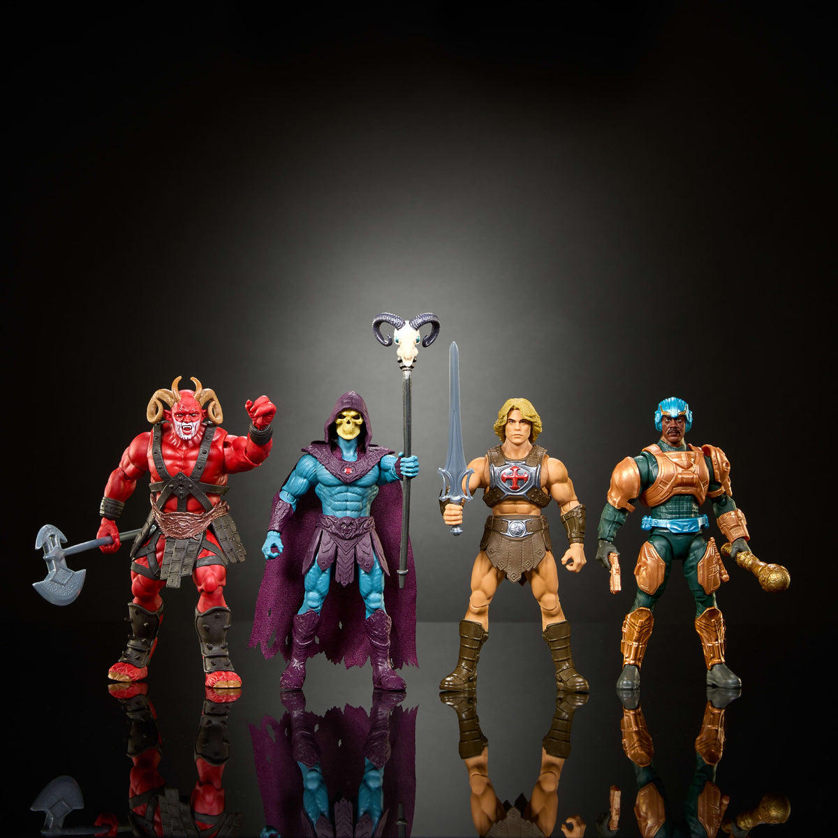 Masters of the Universe Filme Kids Pacote com 4 figuras de Ação