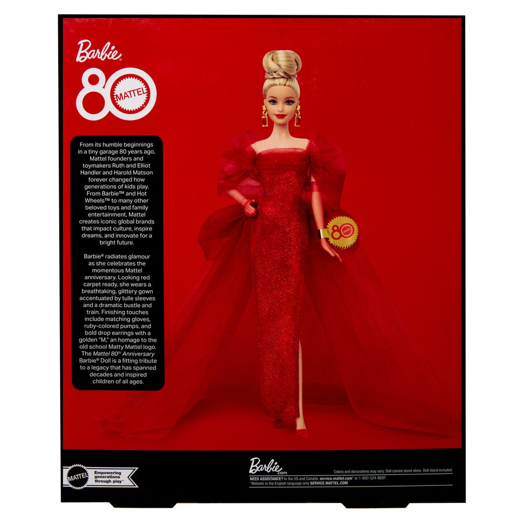 Barbie Signature Muñeca de Colección Mattel 80th Anniversary