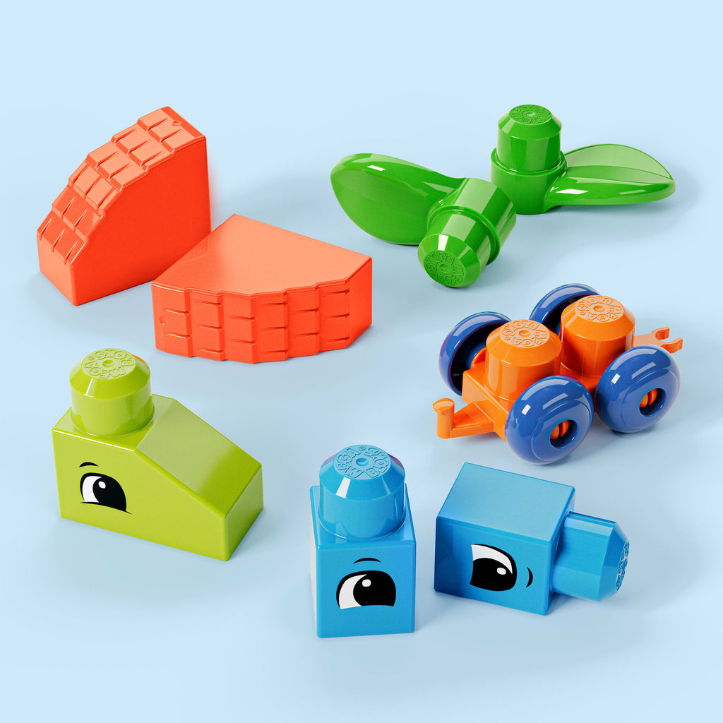 Mega Bloks Juguete de Construcción bolsa clásica de 150 bloques