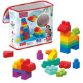 Mega Bloks Bolsa Clásica De Construcción con 60 Bloques