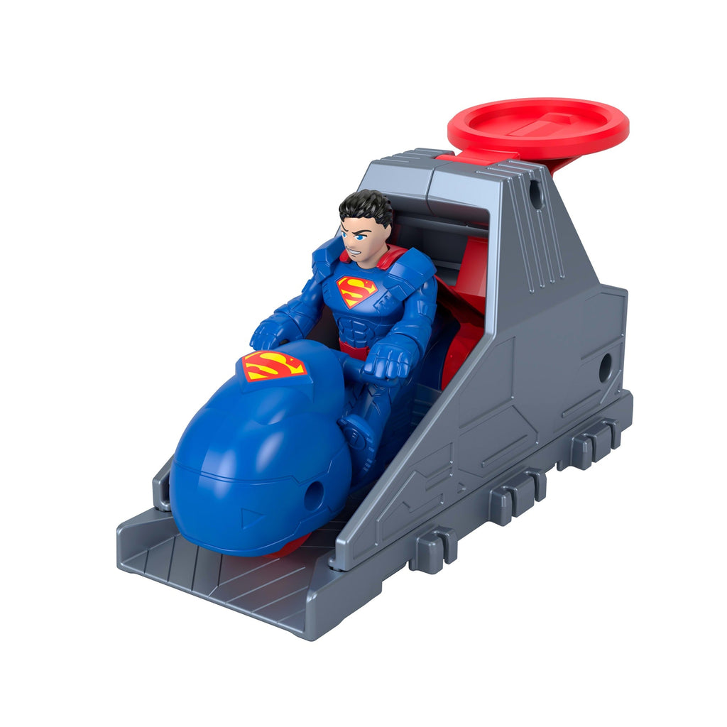 Imaginext DC Super Friends Juguete Lanzador de Superman
