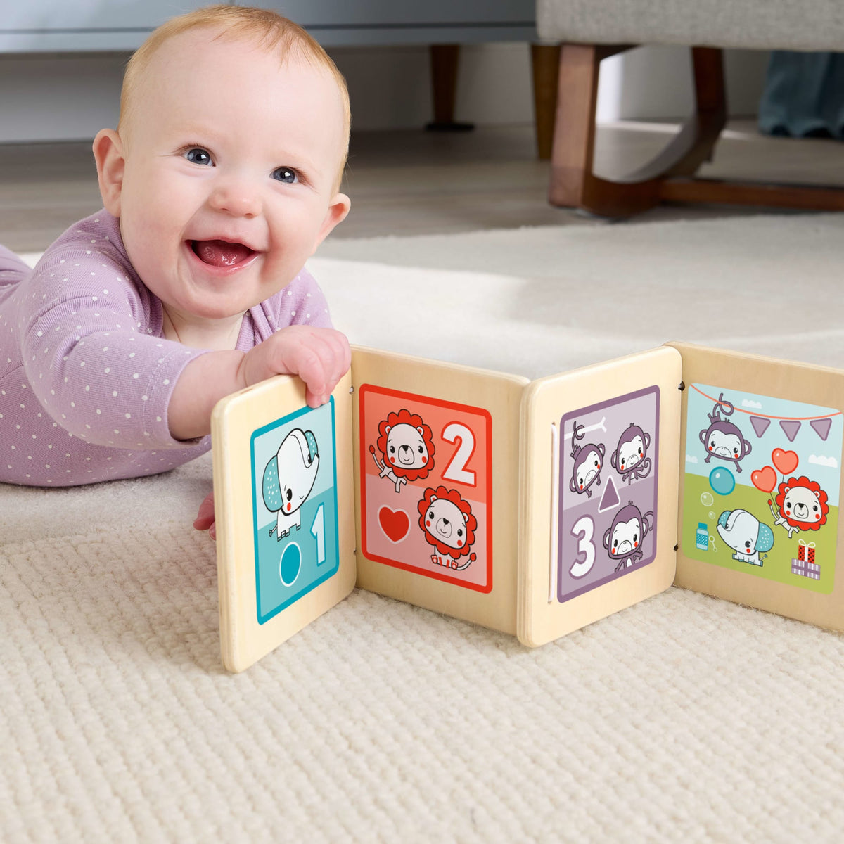 Panneau en Bois Pour Le Jeu Sur Le Ventre Fisher-Price®