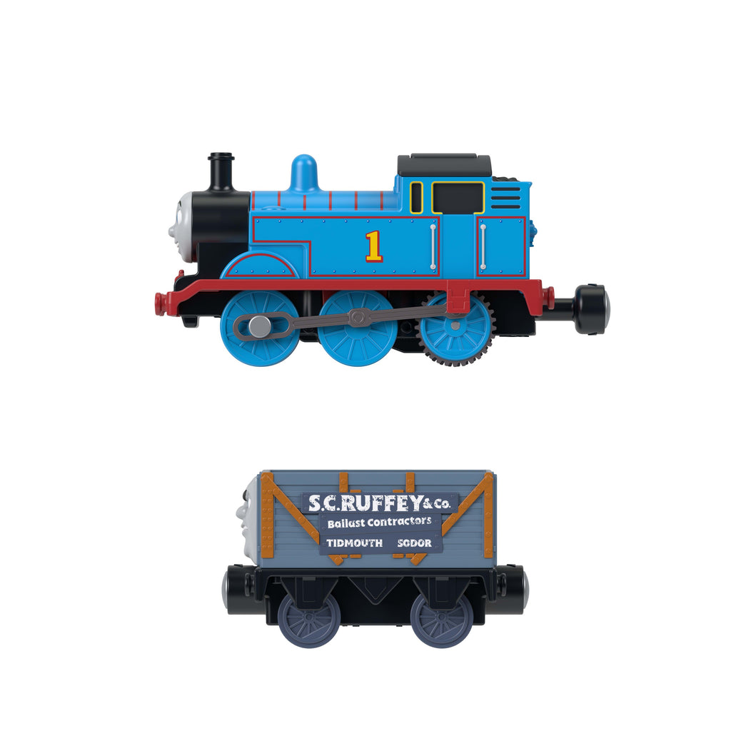 Locomotive Motorisée Thomas et ses Amis de Fisher-Price Wagon S.C. Ruffey