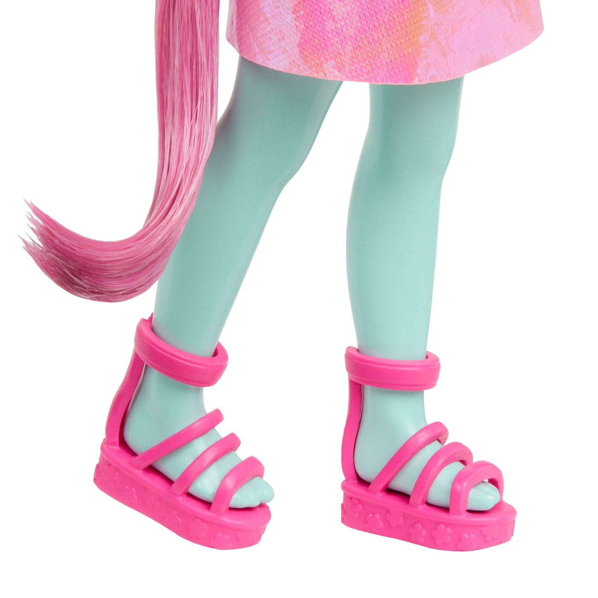 Barbie Chelsea Unicorn Small Doll With Pink Hair, Removable Tail, Shoes & Hair Accessory, 6-Inch Toy