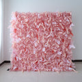 ValarFlowers Blush Pink Floral Extravaganza Wall: A Dreamy. Romantic Masterpiece for Enchanting Celebrations - VF - 621