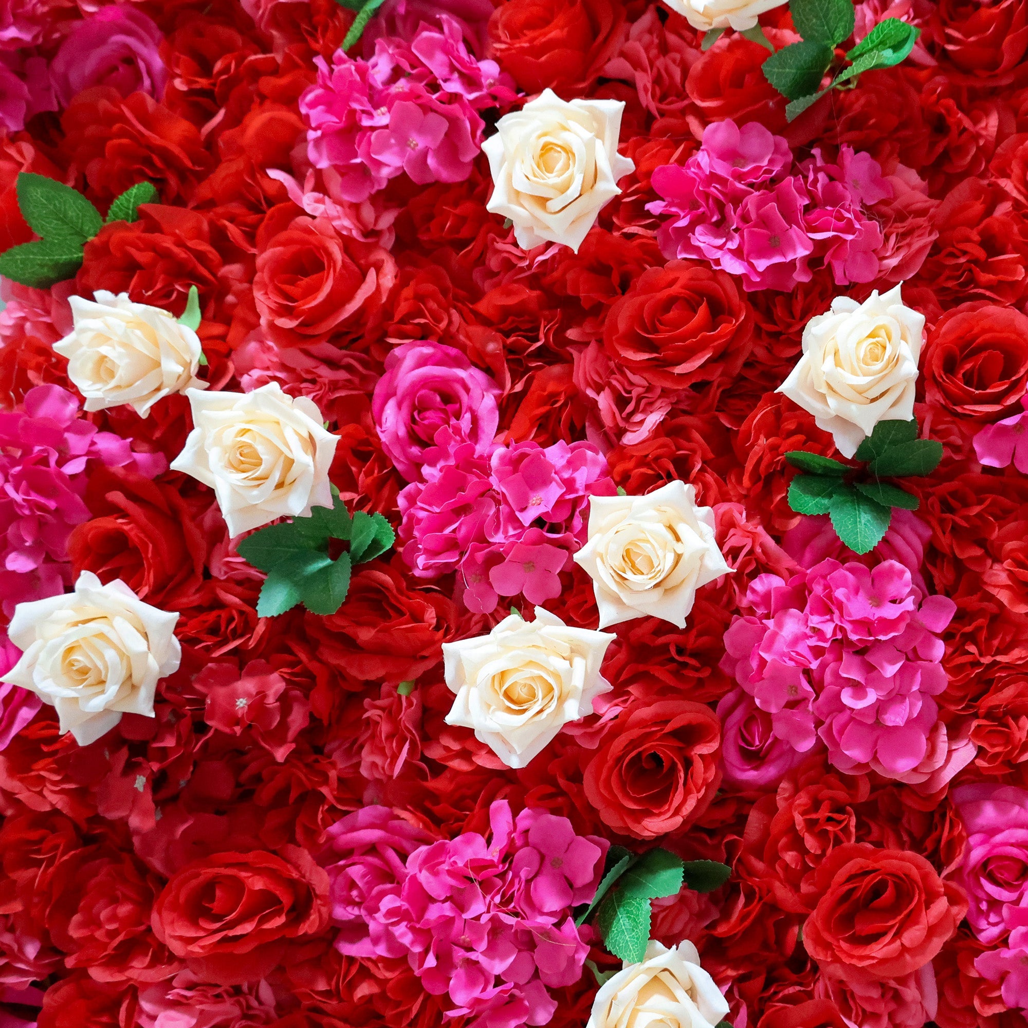 ValarFlowers Heartfelt Multicolor Floral Extravaganza Wall: A Romantic & Vibrant Masterpiece for Unforgettable Celebration-VF-520