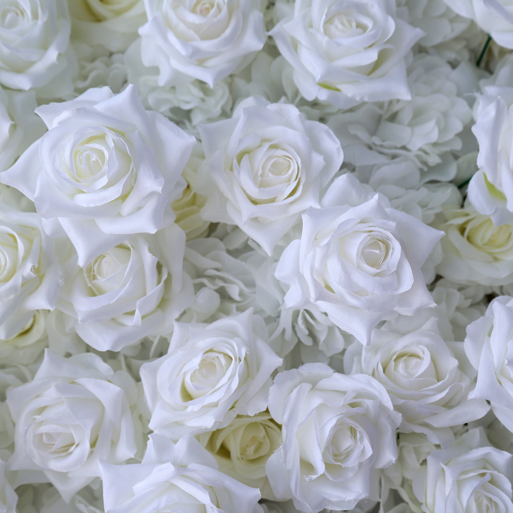 Dramatic Diagonal Split Black and White Artificial Floral Roll - Up Fabric Backdrop: A Must - Have for Prom. Graduation Party. and Event Photography - VF - 554