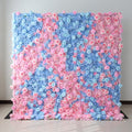 ValarFlowers BloomElegance Pink and Blue Floral Fantasy Flower Wall: A Mesmerizing Centerpiece for Magical Events - VF - 501- x