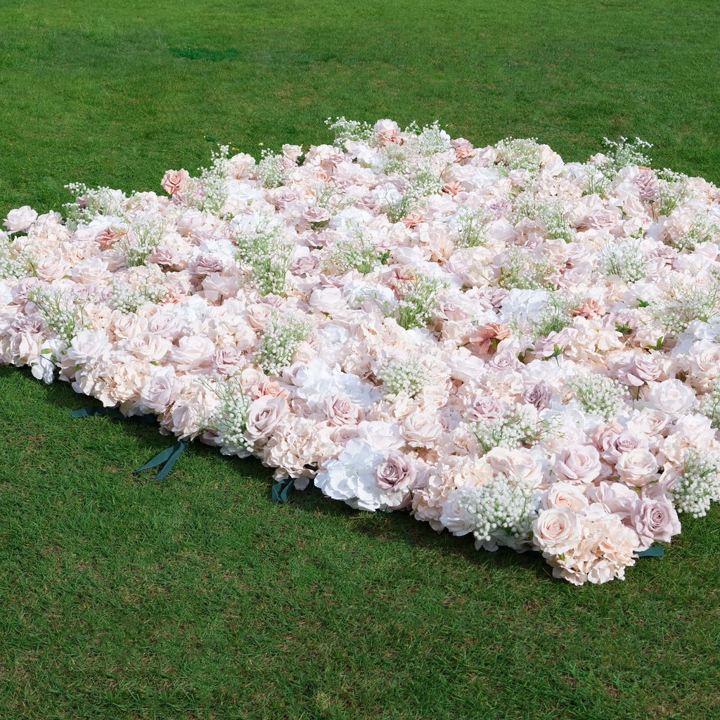 ValarFlowers Luxury Artificial Flower Wall Backdrop for Wedding & Event Decor VF-374