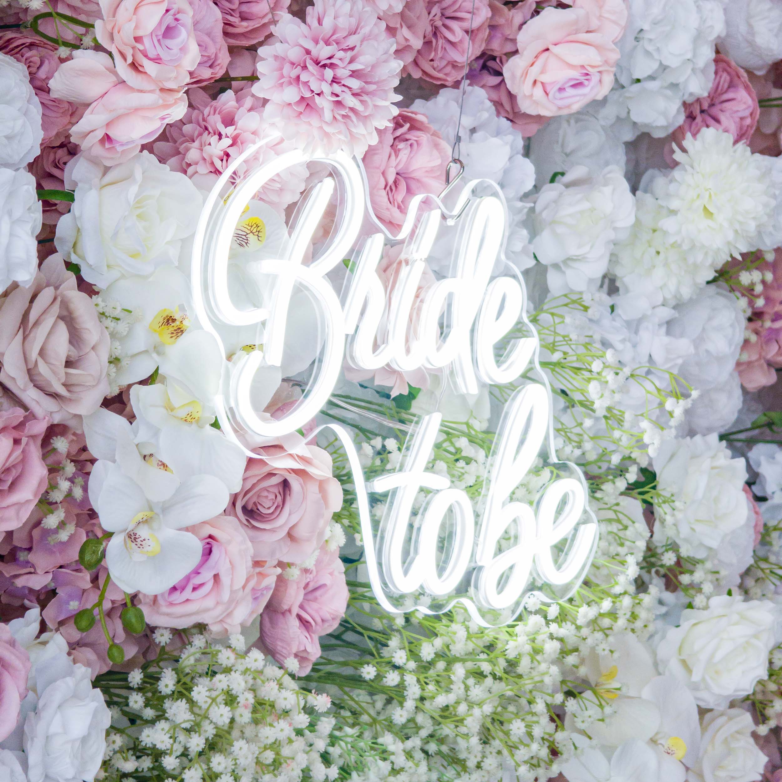 Romantic Floral Backdrop - Blush Nude and White Artificial Flower Wall for Weddings. Events. and Special Occasions-VF-418