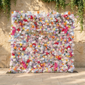 ValarFlowers Vibrant and Lush Multicolored Artificial Flower Wall VF-811-2