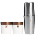 The Lifted Spirits Prismatic™ Craft Cocktail Set | 6 OZ & 12 OZ