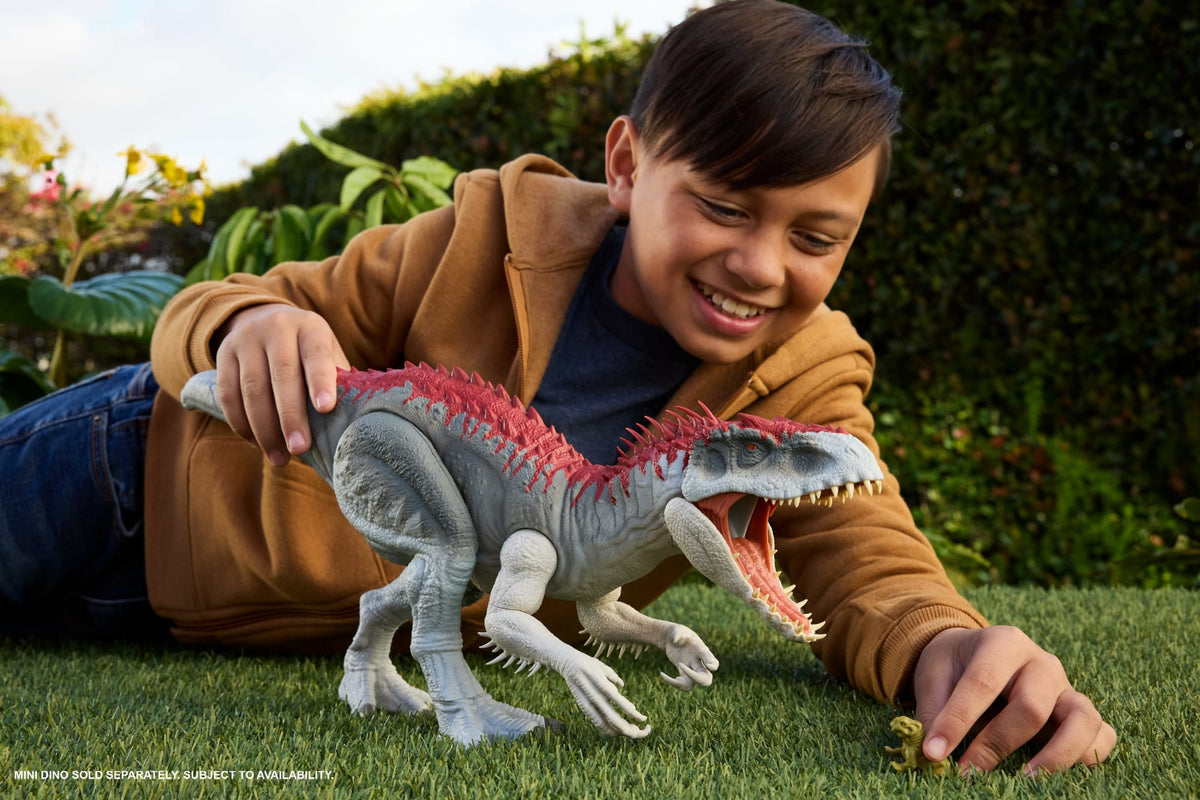 Jurassic World Electronic Real Feel Indominus Rex, Reimagined Dinosaur Action Figure Toy