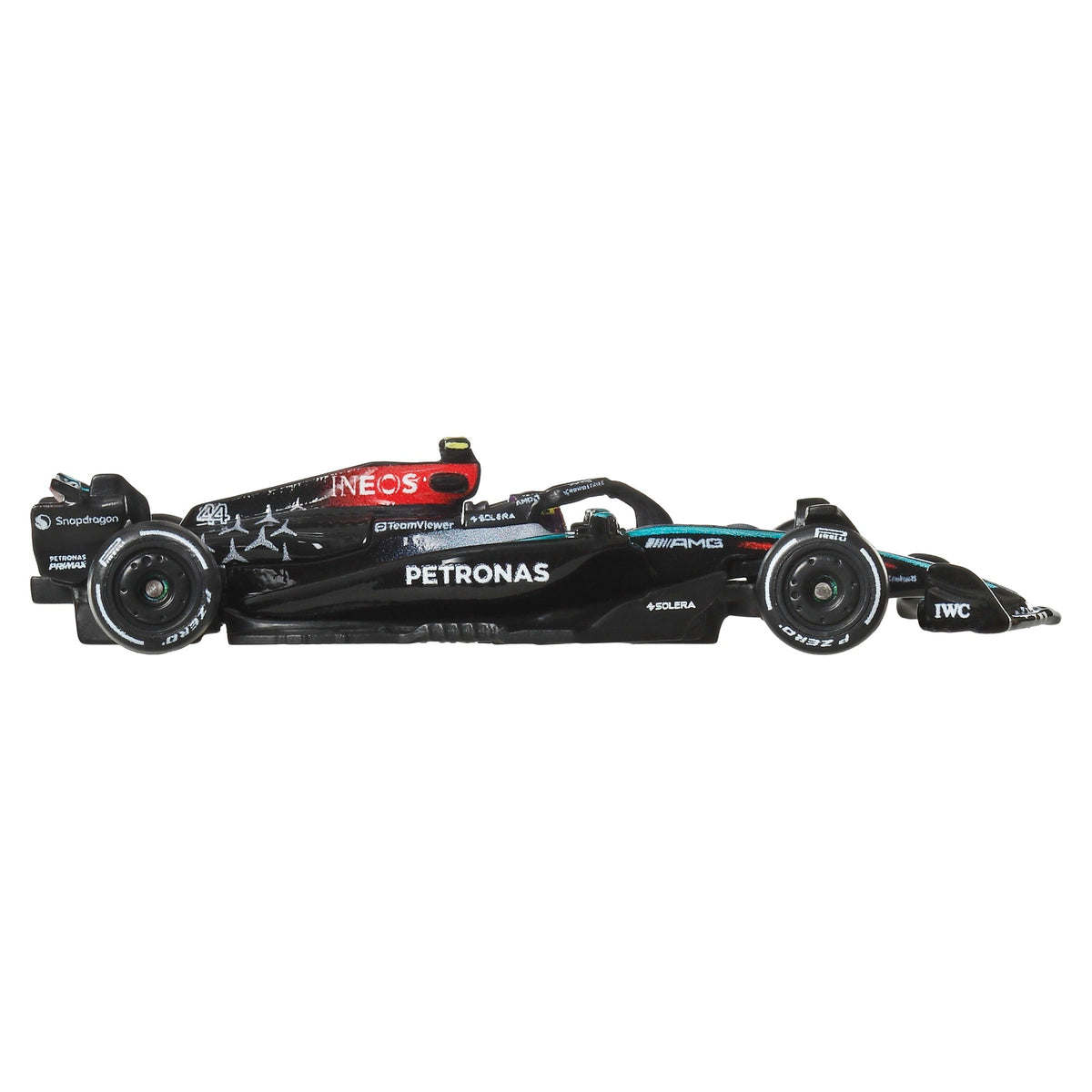Hot Wheels Collector Veículo de Coleção Equipe Mercedes-AMG PETRONAS Formula 1 Lewis Hamilton