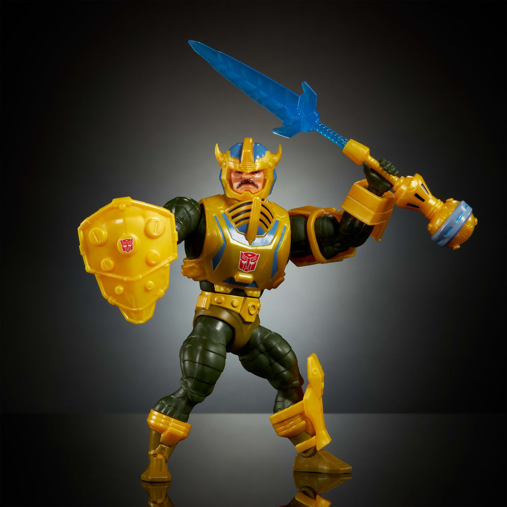 Masters of the Universe Origins Figura de Acción Man-At-Arms Armadura Bumblebee