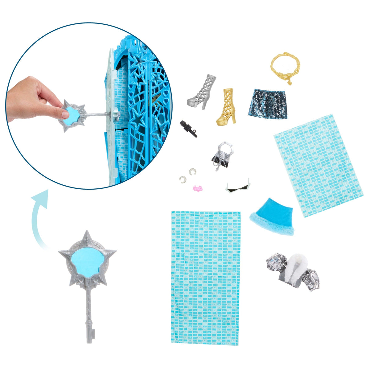 Monster High-Monstrueux Secrets Frankie Stein-Coffret