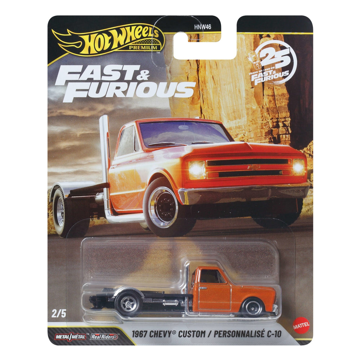 Hot Wheels Cars, Premium Fast & Furious Car For Adult Collectors