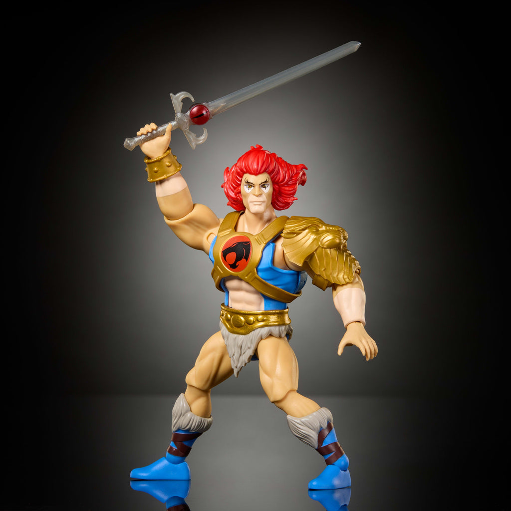 Masters Of The Universe Origins & Thundercats Lion O Action Figure, 1980s Posable Crossover Toy