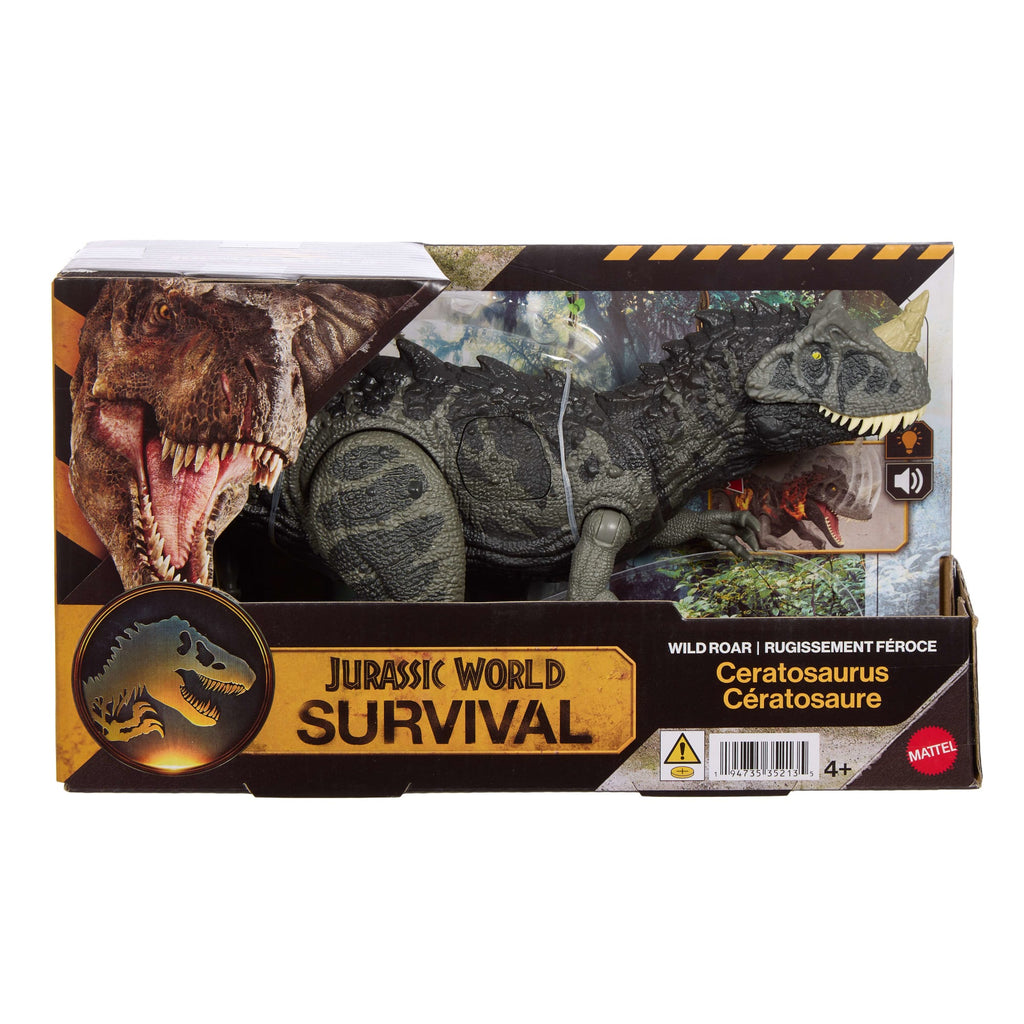 Jurassic World Figurine Ceratosaurus Rugissement Féroce