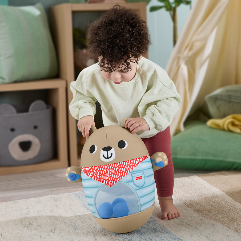 Fisher-Price Ours Culbuto Gonflable La Forêt de L’Amitié