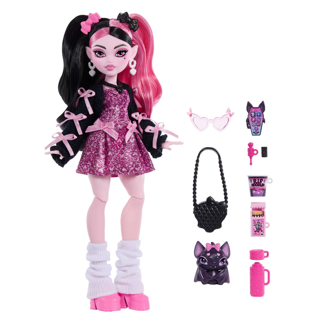 Monster High Muñeca Look Monstruoso Draculaura