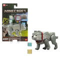 Minecraft o Filme Figura de Ação Lobo de 4 polegadas