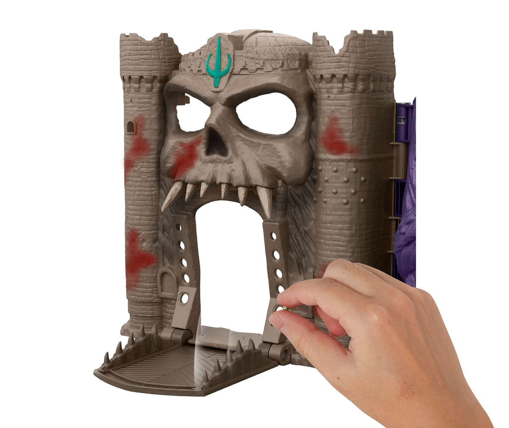 Masters Of The Universe Battle For Eternia Playset, Castle Grayskull, Snake Mountain & Skeletor