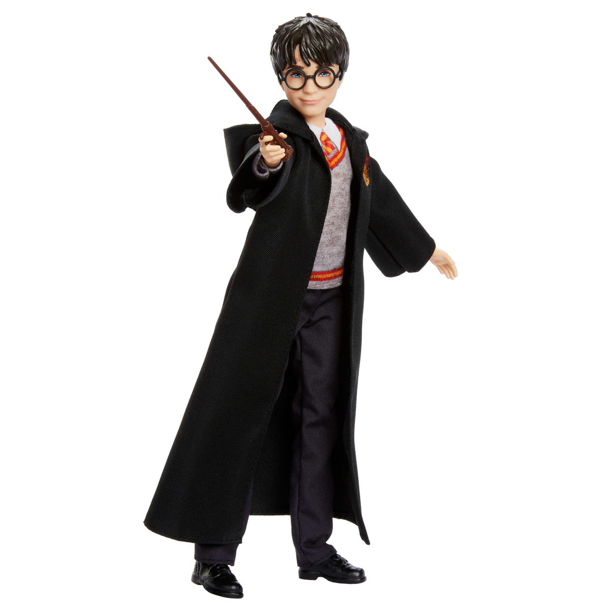 Harry Potter Fashion Doll in Signature Hogwarts Uniform With Wand Accessory, inspired By The Movie
