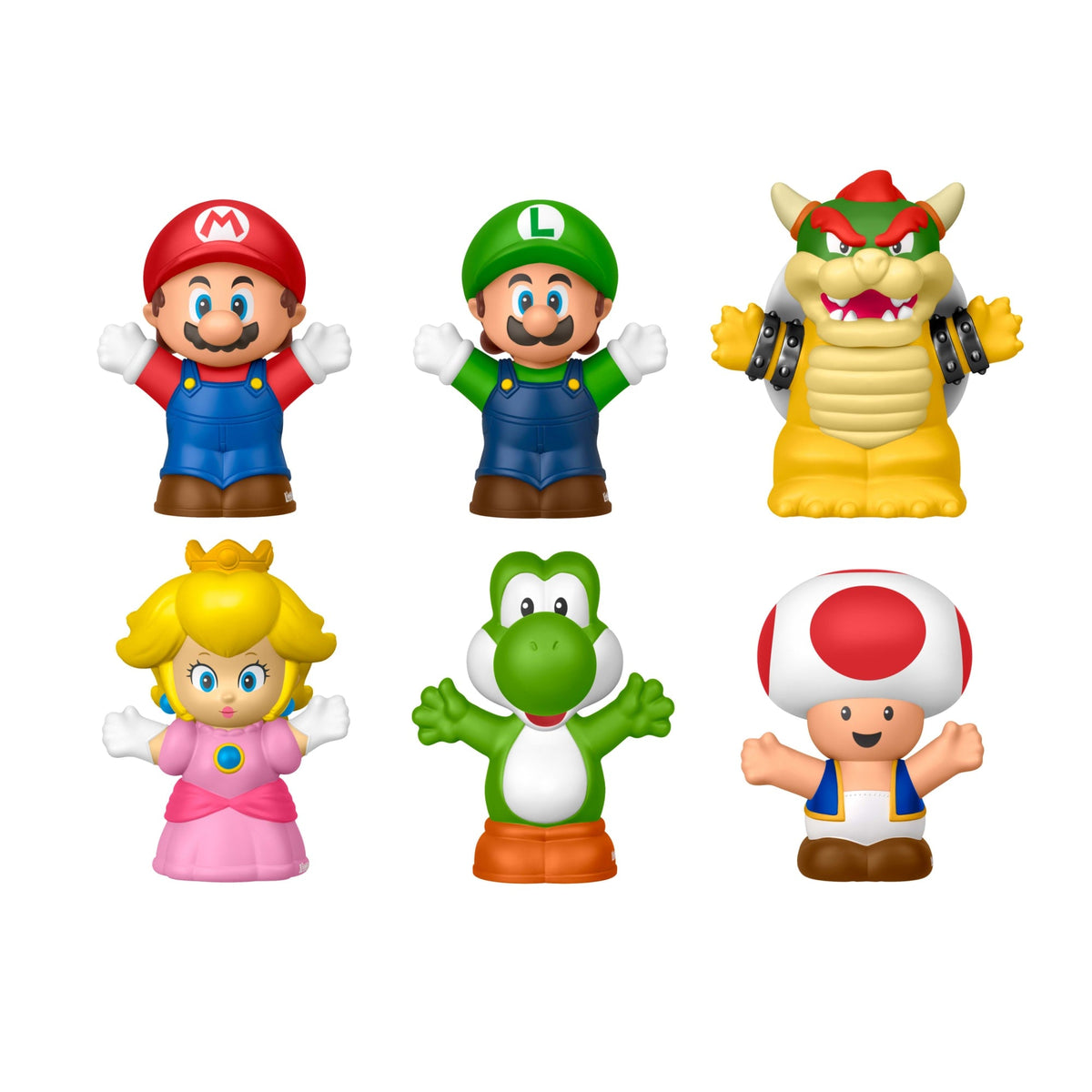 Little People Nintendo Juguete para Bebés Paquete de figuras de Mario Bros