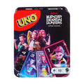 UNO Kpop Demon Hunters Card Game in A Decorative Tin For Kid, Adult & Family Nights With Movie-Inspired Deck