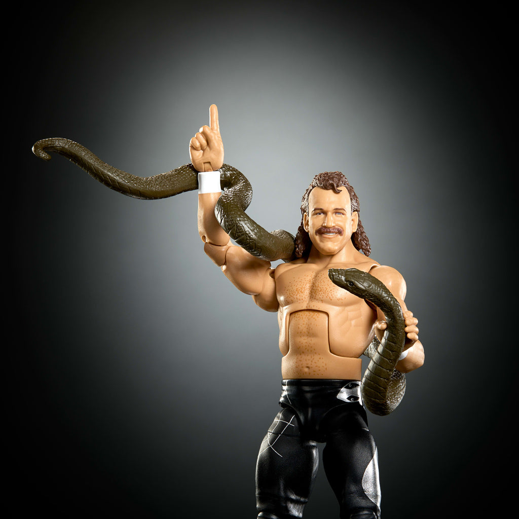 Wwe Figurine Articulée Wrestlemania Jake Le Serpent