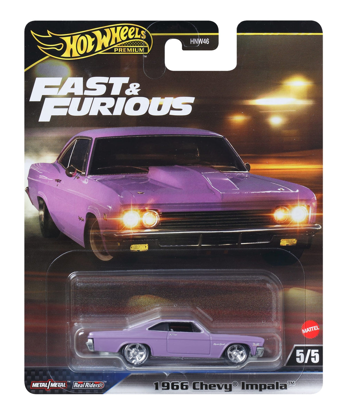 Hot Wheels Cars, Premium Fast & Furious Car For Adult Collectors