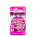 Barbie Mini Barbie Land Valentines Day Themed Dolls Collection, One 1.5-Inch Doll in “Box Of Chocolates” Container