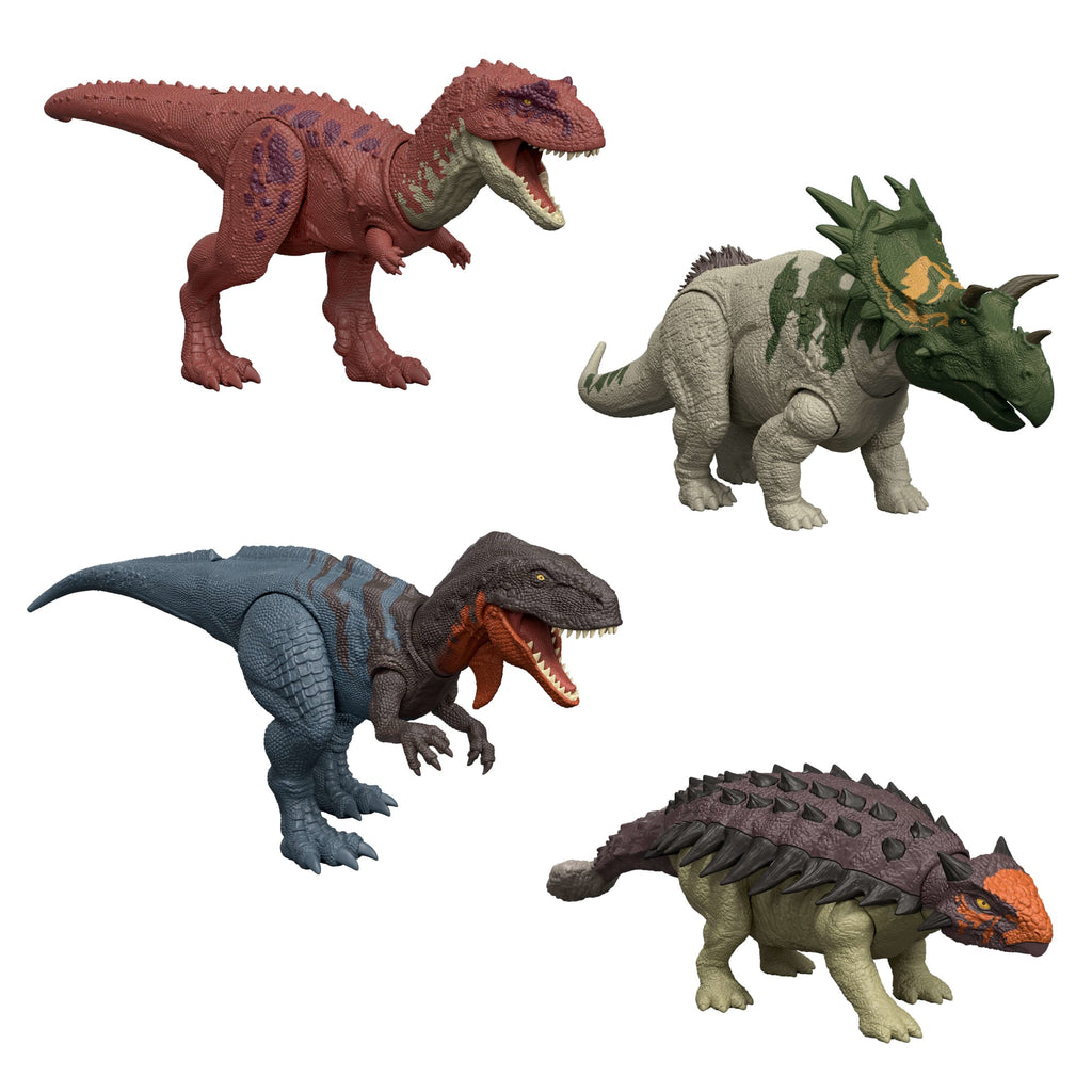 Jurassic World –Rugissement Féroce –Fig. Art., Morsure, Attaque, Sons