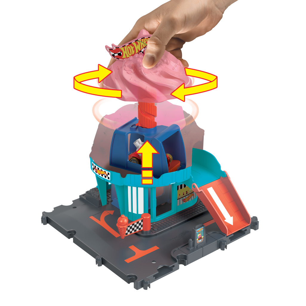 Hot Wheels City-Ville Course Glacée-Coffret