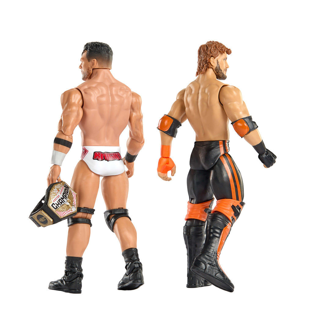WWE Main EVent Showdown La Knight vs Logan Paul Action Figures Set, Series #24, 6-inch Collectibles