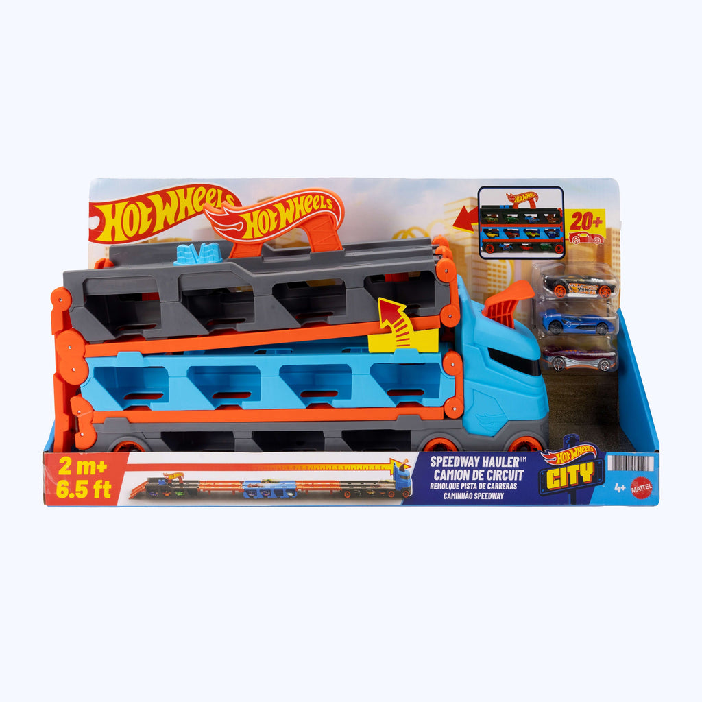 Hot Wheels City Pista de Brinquedo Trailer Speedway