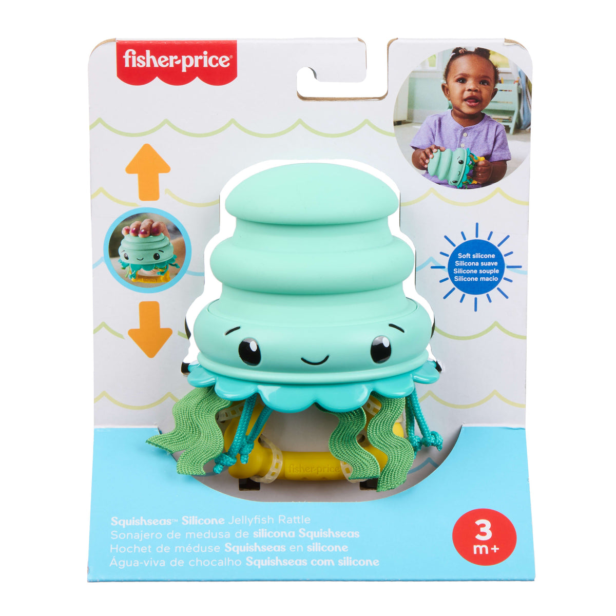 Fisher-Price Baby Juguete para Bebés Mordederas Animalitos del Mar