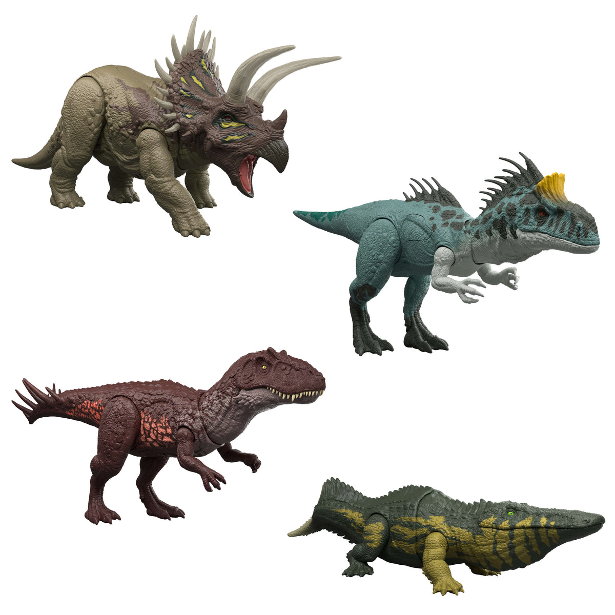 Jurassic World Stomatosuchus Rugissement Féroce Figurine Articulée