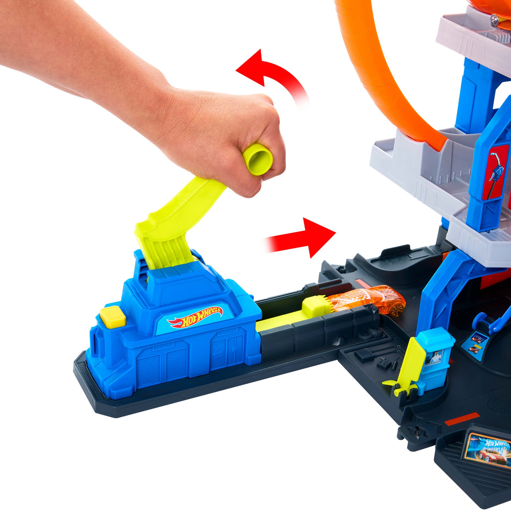 Hot Wheels City Pista de Brinquedo City Mega Garage