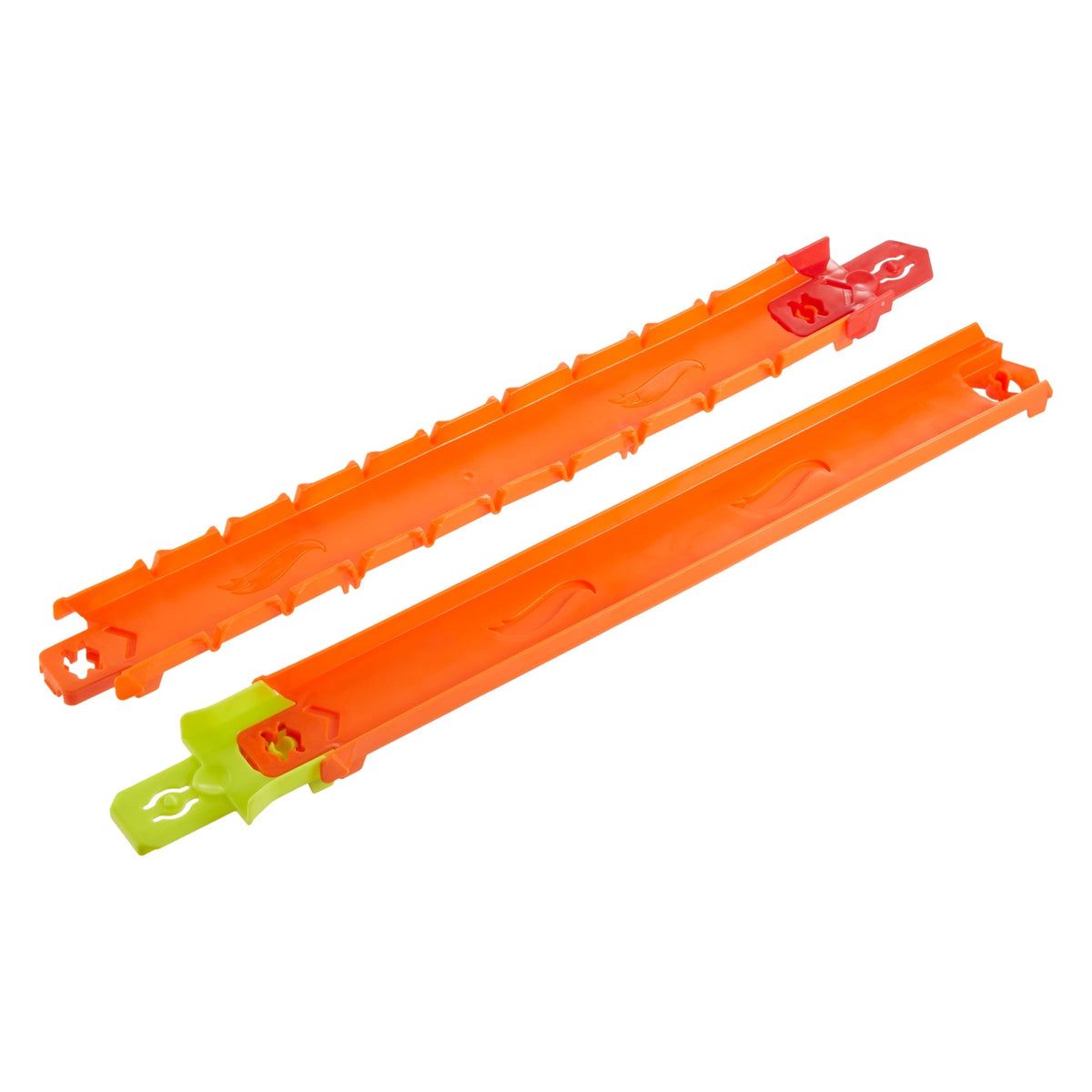 Hot Wheels Track Creator Straight Track Pack, 3 Feet Of Speed Snap Track & 2 Adapters