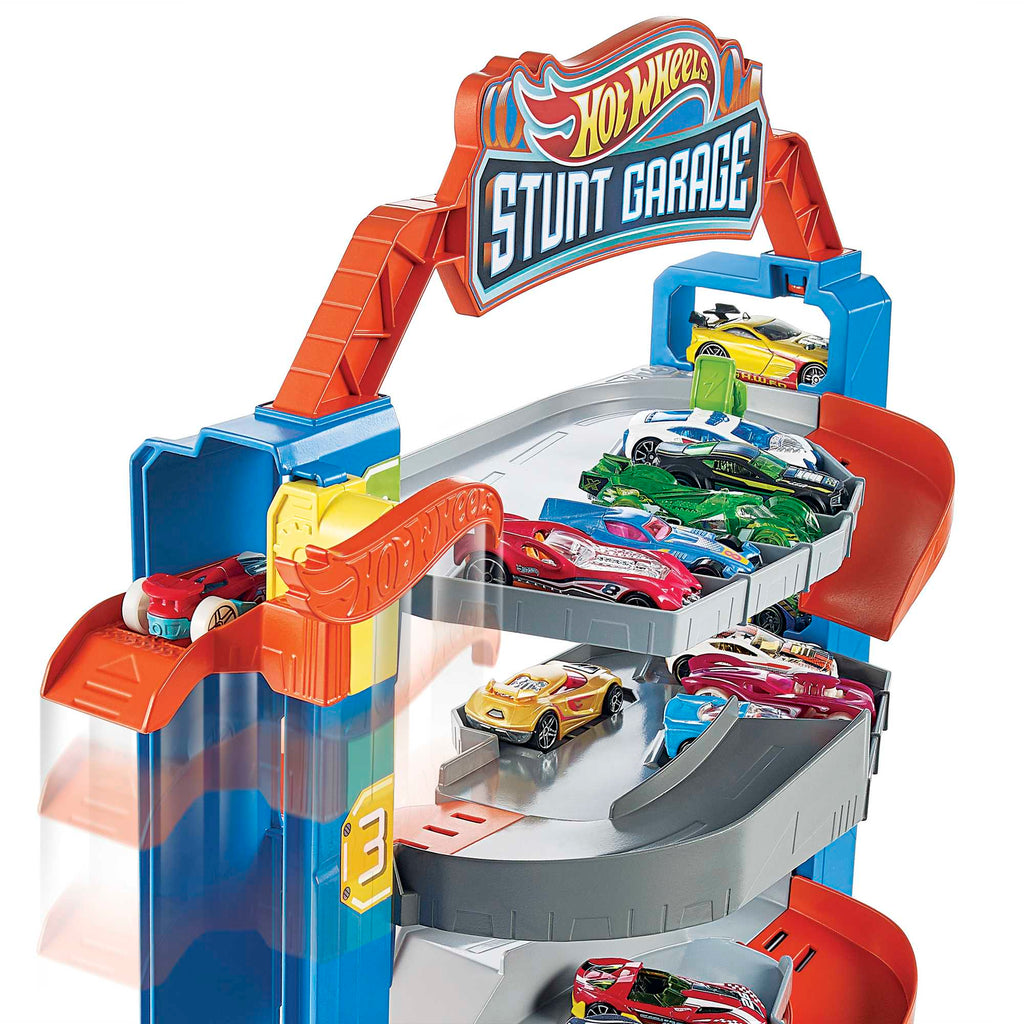 Hot Wheels City Pista de Juguete Garage Extremo